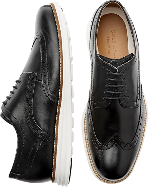 Cole Haan Original Grand Wingtip Oxfords, Cognac 1 Cole Haan Original Grand Wingtip Oxfords, Cognac