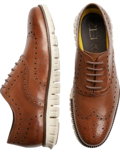 Cole Haan Zerogrand Wingtip Oxfords, Black