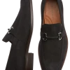 Johnston & Murphy Everett Suede Loafers, Black