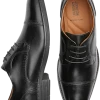 Johnston & Murphy Hawthorn Cap Toe Oxfords, Black