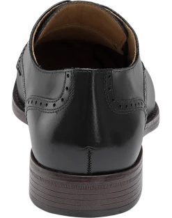 Johnston & Murphy Lewis Cap Toe Lace-Up Dress Shoe, Black -Cole Haan Shop MW40 424N 02 JOHNSTON MURPHY BLACK ALT2 1
