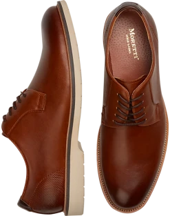 Moretti Plymouth Plain Toe Oxfords, Tan