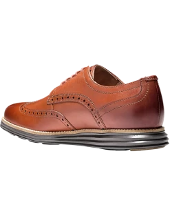 Cole Haan Original Grand Wingtip Oxfords, Cognac -Cole Haan Shop MW40 427M 05 COLE HAAN COGNAC ALT2