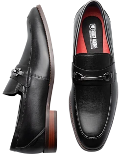 Stacy Adams Kaylor Moc Toe Slip-on Loafers, Black