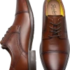 Florsheim Midtown Cap Toe Lace Up Oxfords, Cognac
