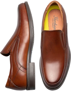 Florsheim Midtown Moc Toe Slip On Shoes, Cognac