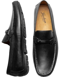 Florsheim Talladega Moc Toe Bit Driver, Black