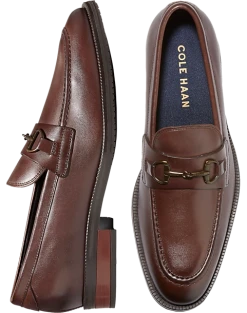 Cole Haan Modern Essentials Bit Loafers, Dark Brown