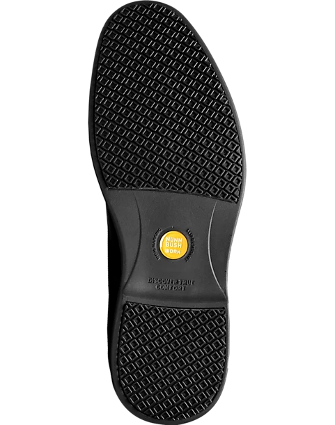 Nunn Bush Wade Work Plain Toe Oxfords, Black 2 Nunn Bush Wade Work Plain Toe Oxfords, Black - Image 2