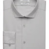 Calvin Klein Infinite Non-Iron Slim Fit Stretch Collar Dress Shirt, Pearl Gray