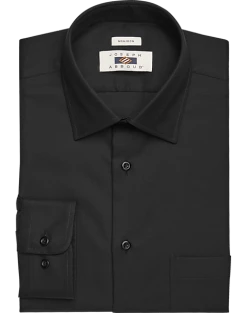 Joseph Abboud Non-Iron Twill 100% Cotton Dress Shirt, White