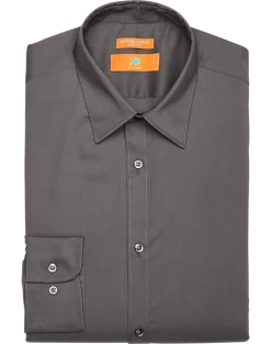 Egara Skinny Fit Dress Shirt, Charcoal