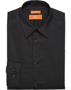 Egara Skinny Fit Dress Shirt, Black