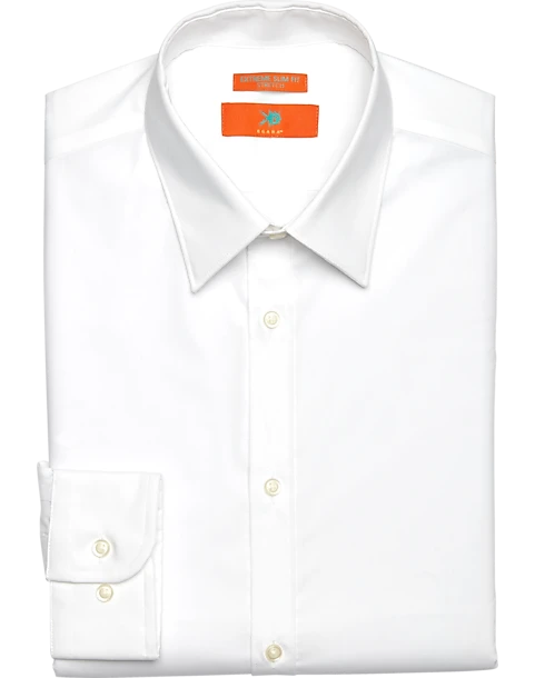 Egara Skinny Fit Dress Shirt, White 1 Egara Skinny Fit Dress Shirt, White