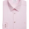 Calvin Klein Slim Fit Embroidered Logo Dress Shirt, Pink