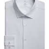 Michael Strahan Modern Fit Spread Collar Dress Shirt, White