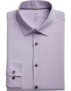 Michael Strahan Modern Fit Spread Collar Dress Shirt, Lilac
