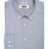 Joseph Abboud Classic Fit Button-Down Collar Shirt, Light Blue Chambray