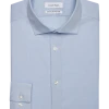 Calvin Klein Infinite Wrinkle Free Slim Fit Stretch Collar Dress Shirt, Sapphire