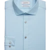 Calvin Klein Infinite Wrinkle Free Slim Fit Stretch Collar Dress Shirt, Aqua