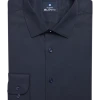 Ben Sherman Slim Fit Dobby Dress Shirt, Navy Teardrop