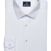 Ben Sherman Slim Fit Dobby Dress Shirt, White Diamond
