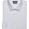 Nautica Slim Fit Four-Way Stretch Dress Shirt, White