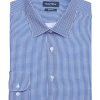 Nautica Slim Fit Four-Way Stretch Dress Shirt, Blue Check