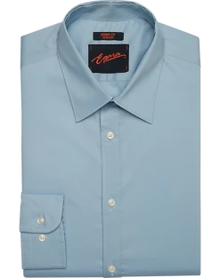Egara Skinny Fit Point Collar Dress Shirt, Blue