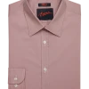 Egara Skinny Fit Point Collar Dress Shirt, Mauve