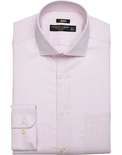 Pronto Uomo Modern Fit Dress Shirt, Pink Check