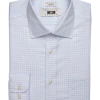 Joseph Abboud Classic Fit Dress Shirt, Blue Plaid