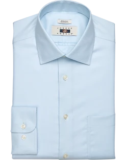 Joseph Abboud Modern Fit Dress Shirt, Blue Micro Print