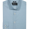 Awearness Kenneth Cole Slim Fit Spread Collar Dress Shirt, Teal Check