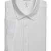 Michael Strahan Modern Fit Short Sleeve Dress Shirt, White