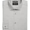 Awearness Kenneth Cole Slim Fit Performance Dress Shirt, Gray