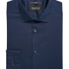 Awearness Kenneth Cole Slim Fit Performance Dress Shirt, Navy