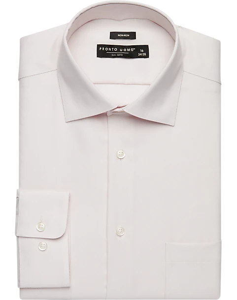 Pronto Uomo Modern Fit Queen's Oxford Dress Shirt, Ivory 1 Pronto Uomo Modern Fit Queen's Oxford Dress Shirt, Ivory